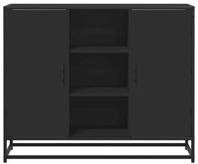 Aparador 92x35x76 cm derivados de madeira preto