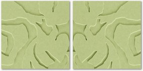 Arte de parede acústica modular Soft Embrace 1+2, conjunto de 2