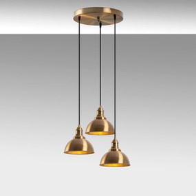 Candeeiro de Teto Varzan – Vintage – 44 x 44 x 117 cm