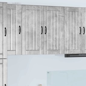 vidaXL Armário de Cozinha Cinzento 80 x 31 x 80 cm Madeira processada