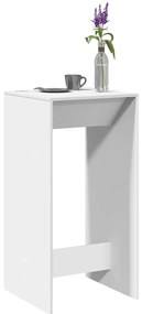 Mesa de bar 51x50x103,5 cm derivados de madeira branco