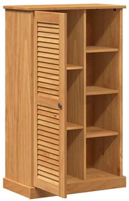 Armário de Banheiro castanho mel 68 x 34 x 110 cm
