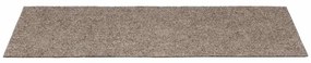 Tapetes de escada adesivos 30 pcs 60x25 cm retangular creme