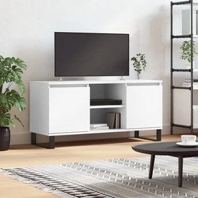 vidaXL Móvel de TV 104x35x50 cm derivados de madeira branco