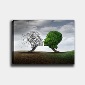 Pintura Decorativa em Tela 547593979_70100 – Multicolor – 70 x 100 cm