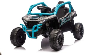 Buggy elétrico para Crianças Kawasaki 24V 4x4 TERYX KRX1000 Azul