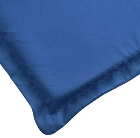 Almofadão p/ espreguiçadeira 200x70x3cm tecido oxford azul real