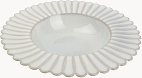 Pratos de massa em porcelana Lotus, conjunto de 4