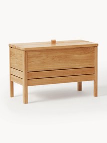 Banco em madeira de carvalho com arrumação A Line