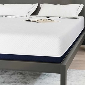 Colchões Branco, Azul 160 x 200 cm