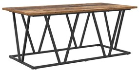 Mesa de Café vidaXL de Madeira Antiga 100x50x40 cm em Madeira Ingénua