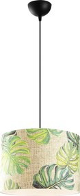 Candeeiro de Teto Abajur – Multicolor – Diâmetro 40 cm, Altura 124 cm