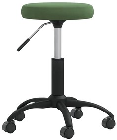 vidaXL Banco de massagens veludo verde-escuro