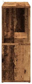 Estante 60x24x63 cm derivados de madeira madeira velha