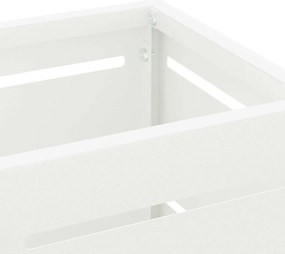 Suporte para Guarda-Chuva Branco Madeira Padrão