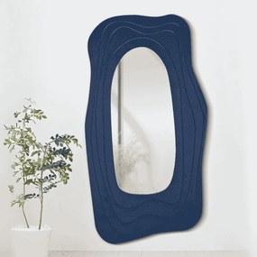 ESPELHO DE PAREDE DAFNE 90X4X165 CM AZUL
