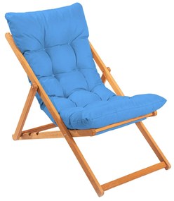 Cadeira de Jardim My006 – Azul Natural – 59x90x44 cm | Tribo Home
