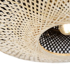 Luminária de teto oriental rattan 50 cm - Rina Oriental