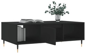 Mesa de centro 104x60x35 cm derivados de madeira preto