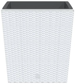 Vaso com interior removível 37 / 64 L vime PP branco