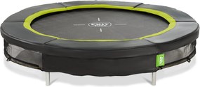 Trampolim desportivo redondo Silhouette ø183 cm - preto