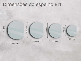 Espelho Base B11 60×70