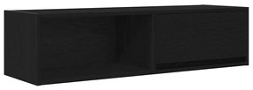Móveis de TV 2pcs 100x31x25,5cm deriv. madeira carvalho preto