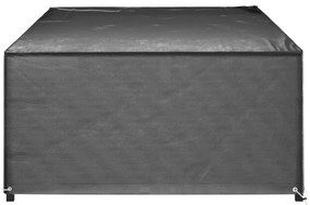 Capas p/ mobília jardim 2 pcs 12 ilhós 315x160x75 cm retangular