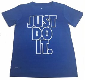 T-shirt Nike Verbaige Azul 6-7 Anos