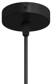 Mini Florão cilíndrico metálico - Preto / Cônico