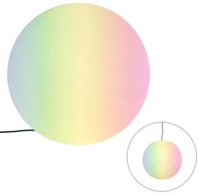 Candeeiro de exterior inteligente branco 56 cm com Wi-Fi A60 IP65 - Nura