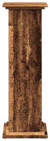 Suporte expositor c/ arrumação derivados madeira madeira velha
