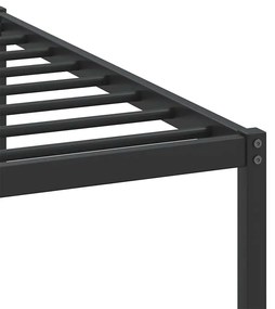 Estrutura de cama sem colchão 183x203 cm carvalho sonoma