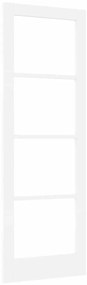 porta interior com vidro 'ORKDAL'branca 73,5x211x4 cm
