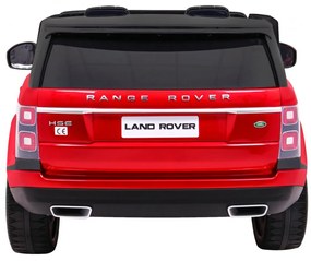 Carro elétrico para Crianças 24V 4x4 2 Lugares Range Rover HSE Rodas de EVA, Assento de couro Vermelho Pintado