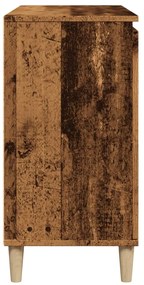 Aparador 102x35x70 cm derivados de madeira madeira velha