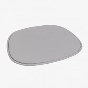 Almofada Para Cadeira Em Polipiel Scand Cinza - Sklum