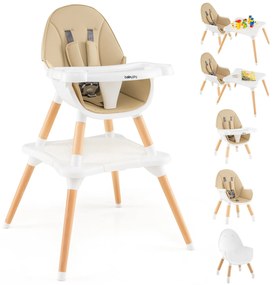 Cercadinho portátil conversível 3 em 1 para bebês com caixa de música, roda e freios - cinza escuro