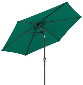 Parasol Monty Alu Alumínio Verde 300 cm