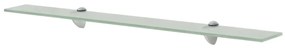 vidaXL Prateleira flutuante vidro 80x20 cm 8 mm