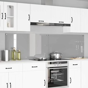vidaXL Proteção de Cozinha 2 pcs Cinzento-claro 110 x 60 cm