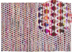 Tapete em algodão multicolor 160 x 230 cm ARAKLI Beliani