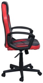 Cadeira Gunfire - Vermelho e Preto
