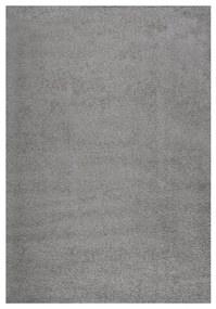 vidaXL Tapete shaggy de pelo alto 160x230 cm cinza