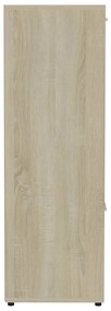 Estante 90x30x90 cm contraplacado cor carvalho sonoma