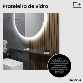 Espelho redondo com luz E1