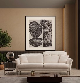 Sofá de 3 Lugares Costor – Branco – 230x100x96 cm
