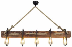 Chandelier Demir – Walnut – 100 x 16 x 72 cm