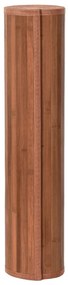 Tapete retangular 80x400 cm bambu castanho