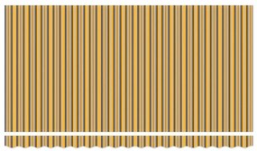 Toldo Retrátil Manual Multicolorido e Amarelo e Cinza e Branco